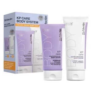Riveting KP Care Body System Exfoliating Body Shower Scrub and Body Cream Set
